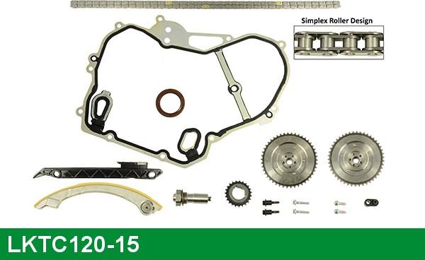 LUCAS LKTC120-15 - Kit de distribution par chaîne cwaw.fr