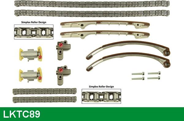 LUCAS LKTC89 - Kit de distribution par chaîne cwaw.fr