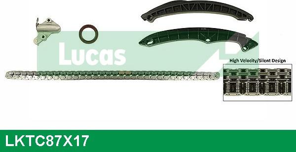 LUCAS LKTC87X17 - Kit de distribution par chaîne cwaw.fr