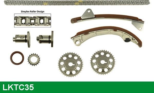 LUCAS LKTC35 - Kit de distribution par chaîne cwaw.fr