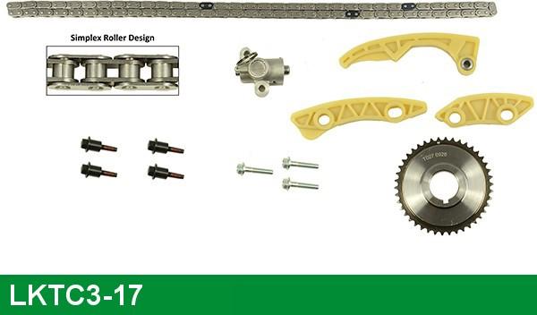 LUCAS LKTC3-17 - Kit de distribution par chaîne cwaw.fr