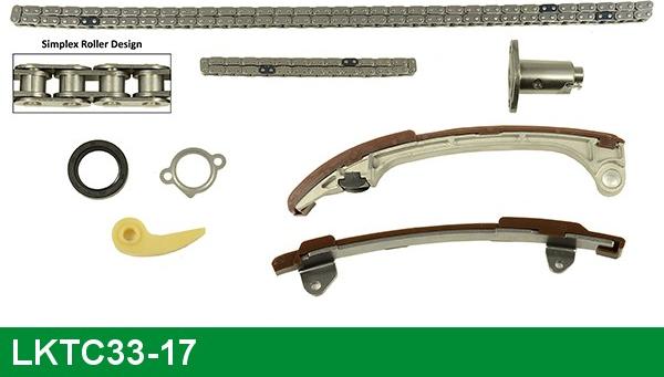 LUCAS LKTC33-17 - Kit de distribution par chaîne cwaw.fr