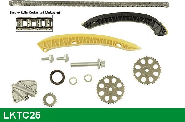 LUCAS LKTC25 - Kit de distribution par chaîne cwaw.fr