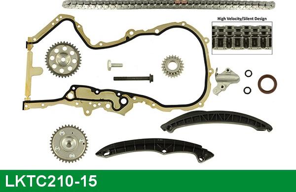 LUCAS LKTC210-15 - Kit de distribution par chaîne cwaw.fr