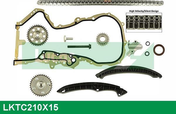 LUCAS LKTC210X15 - Kit de distribution par chaîne cwaw.fr