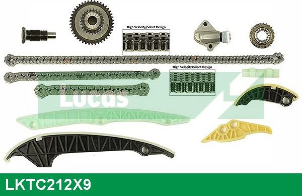 LUCAS LKTC212X9 - Kit de distribution par chaîne cwaw.fr