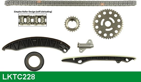 LUCAS LKTC228 - Kit de distribution par chaîne cwaw.fr