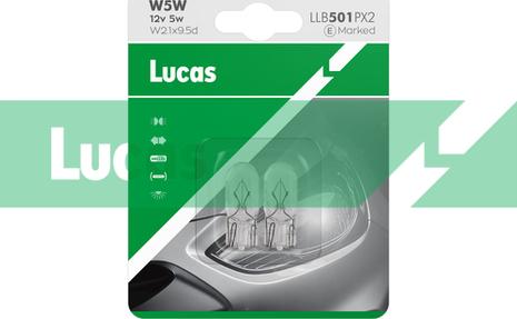 LUCAS LLB501PX2 - Ampoule, feu clignotant cwaw.fr