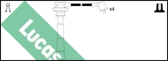 LUCAS LUC4640 - Kit de câbles d'allumage cwaw.fr