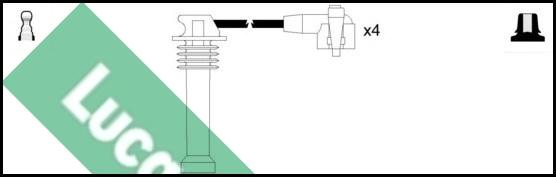 LUCAS LUC4190 - Kit de câbles d'allumage cwaw.fr