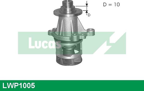 LUCAS LWP1005 - Pompe à eau cwaw.fr