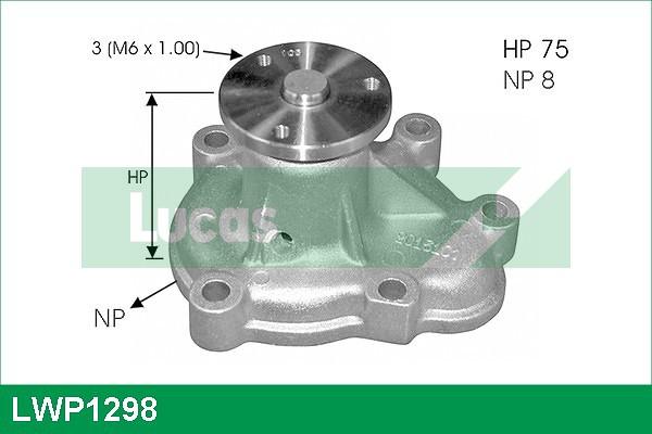 LUCAS LWP1298 - Pompe à eau cwaw.fr