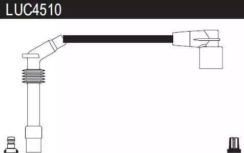 Lucas Electrical LUC4510 - Kit de câbles d'allumage cwaw.fr
