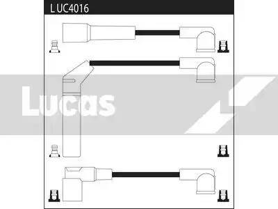 Lucas Electrical LUC4016 - Kit de câbles d'allumage cwaw.fr