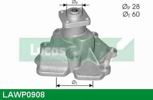 Lucas Engine Drive LAWP0908 - Pompe à eau cwaw.fr