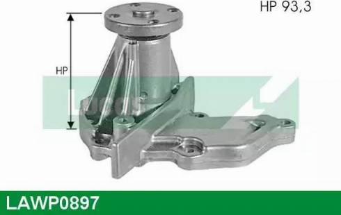 Lucas Engine Drive LAWP0897 - Pompe à eau cwaw.fr