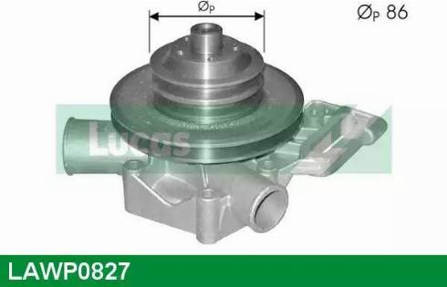 Lucas Engine Drive LAWP0827 - Pompe à eau cwaw.fr