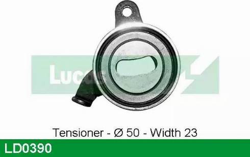 Lucas Engine Drive LD0390 - Poulie-tendeur, courroie de distribution cwaw.fr