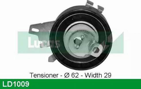 Lucas Engine Drive LD1009 - Poulie-tendeur, courroie de distribution cwaw.fr