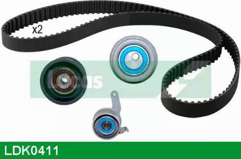 Lucas Engine Drive LDK0411 - Kit de distribution cwaw.fr