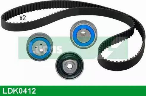 Lucas Engine Drive LDK0412 - Kit de distribution cwaw.fr