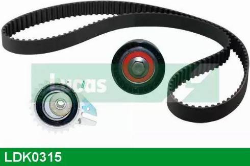 Lucas Engine Drive LDK0315 - Kit de distribution cwaw.fr