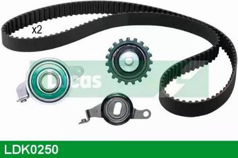 Lucas Engine Drive LDK0250 - Kit de distribution cwaw.fr