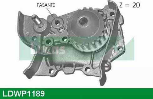 Lucas Engine Drive LDWP1189 - Pompe à eau cwaw.fr