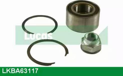 Lucas Engine Drive LKBA63117 - Kit de roulements de roue cwaw.fr