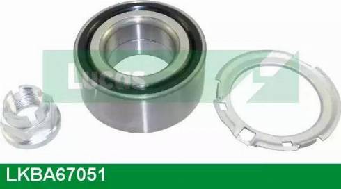 Lucas Engine Drive LKBA67051 - Kit de roulements de roue cwaw.fr