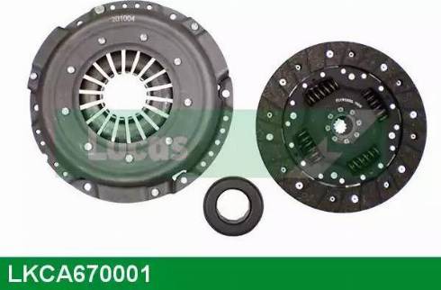 Lucas Engine Drive LKCA670001 - Kit d'embrayage cwaw.fr