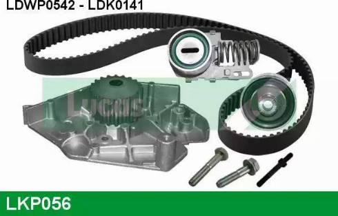 Lucas Engine Drive LKP056 - Pompe à eau + kit de courroie de distribution cwaw.fr