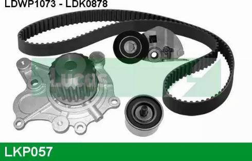 Lucas Engine Drive LKP057 - Pompe à eau + kit de courroie de distribution cwaw.fr