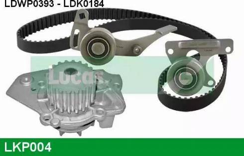 Lucas Engine Drive LKP004 - Pompe à eau + kit de courroie de distribution cwaw.fr