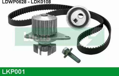 Lucas Engine Drive LKP001 - Pompe à eau + kit de courroie de distribution cwaw.fr