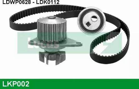 Lucas Engine Drive LKP002 - Pompe à eau + kit de courroie de distribution cwaw.fr