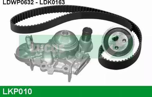 Lucas Engine Drive LKP010 - Pompe à eau + kit de courroie de distribution cwaw.fr