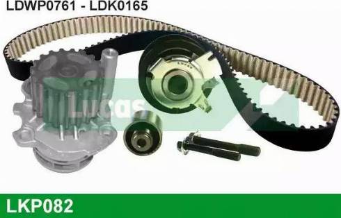 Lucas Engine Drive LKP082 - Pompe à eau + kit de courroie de distribution cwaw.fr