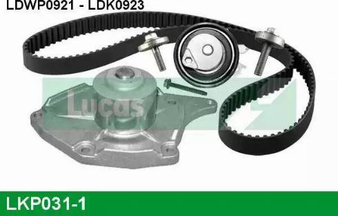 Lucas Engine Drive LKP031-1 - Pompe à eau + kit de courroie de distribution cwaw.fr