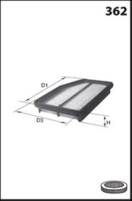 Lucas Filters LFAF394 - Filtre à air cwaw.fr