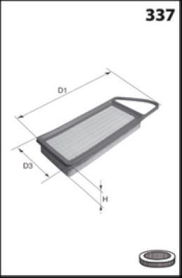 Lucas Filters LFAF642 - Filtre à air cwaw.fr