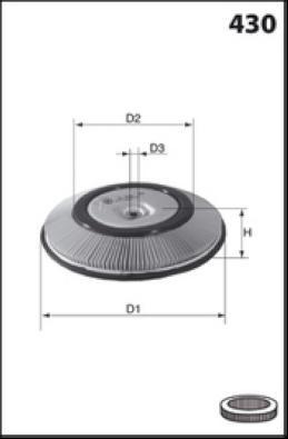 Lucas Filters LFAF335 - Filtre à air cwaw.fr