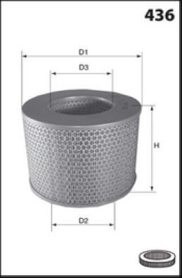 Lucas Filters LFAF329 - Filtre à air cwaw.fr