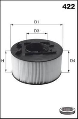 Lucas Filters LFAF489 - Filtre à air cwaw.fr