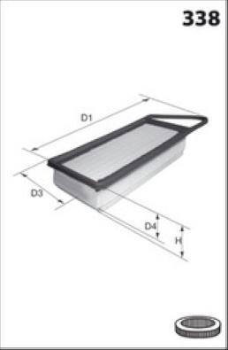 Lucas Filters LFAF281 - Filtre à air cwaw.fr