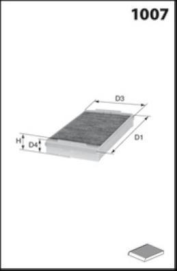 Lucas Filters LFCP391 - Filtre, air de l'habitacle cwaw.fr