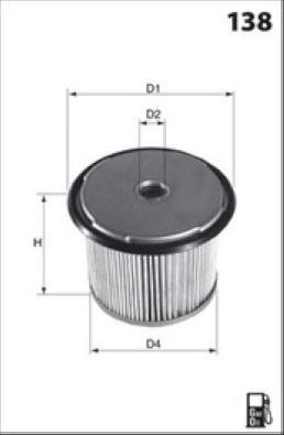 Lucas Filters LFDE101 - Filtre à carburant cwaw.fr