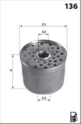 Lucas Filters LFDE109 - Filtre à carburant cwaw.fr