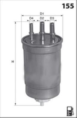 Lucas Filters LFDF175 - Filtre à carburant cwaw.fr