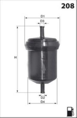 Lucas Filters LFPF004 - Filtre à carburant cwaw.fr